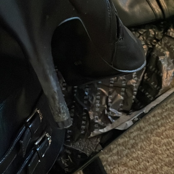 Ralph Lauren tall boot. - Picture 5 of 6